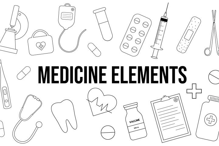 дудл элементы для медицины