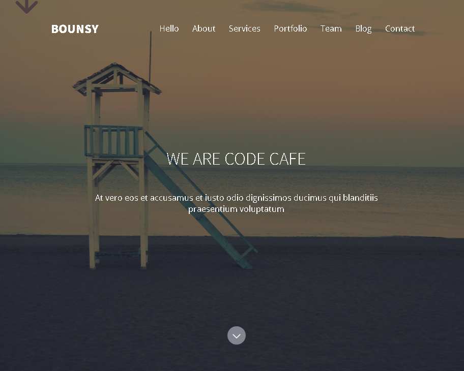 Адаптивный макет сайта