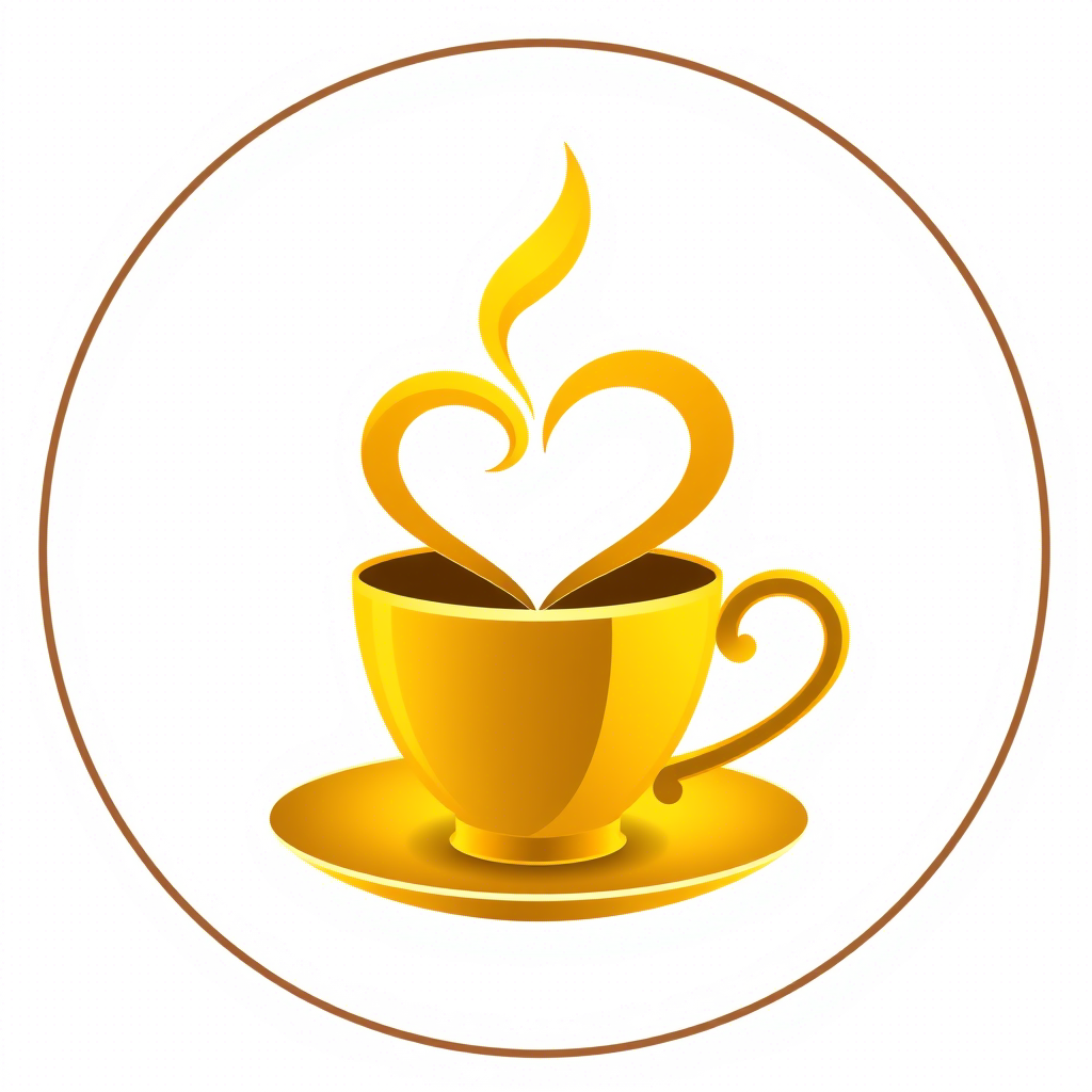 Сеть кафе-кондитерских, логотип.