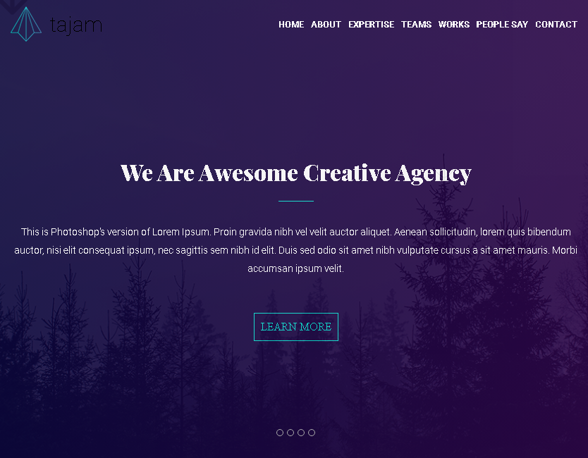 Адаптивный макет сайта