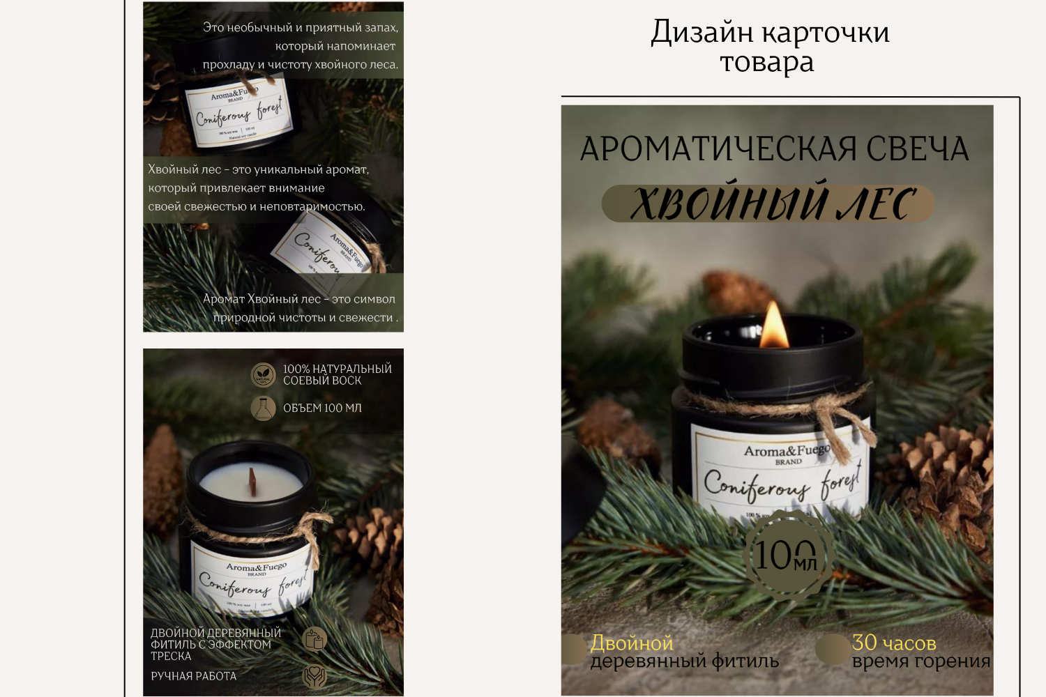 Дизайн карточки товара для маркетплейсов