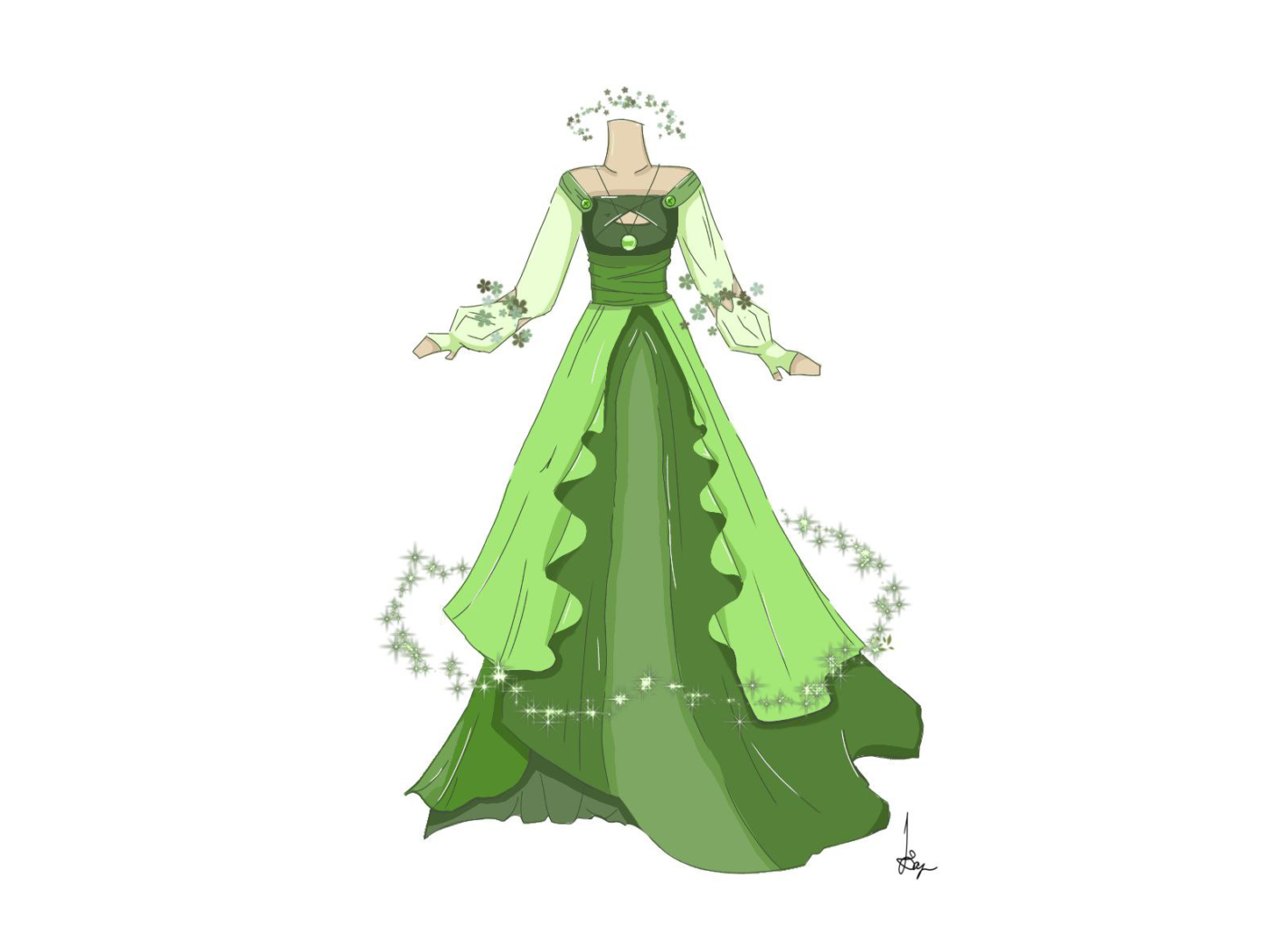 Косплей "Лесная Дева"