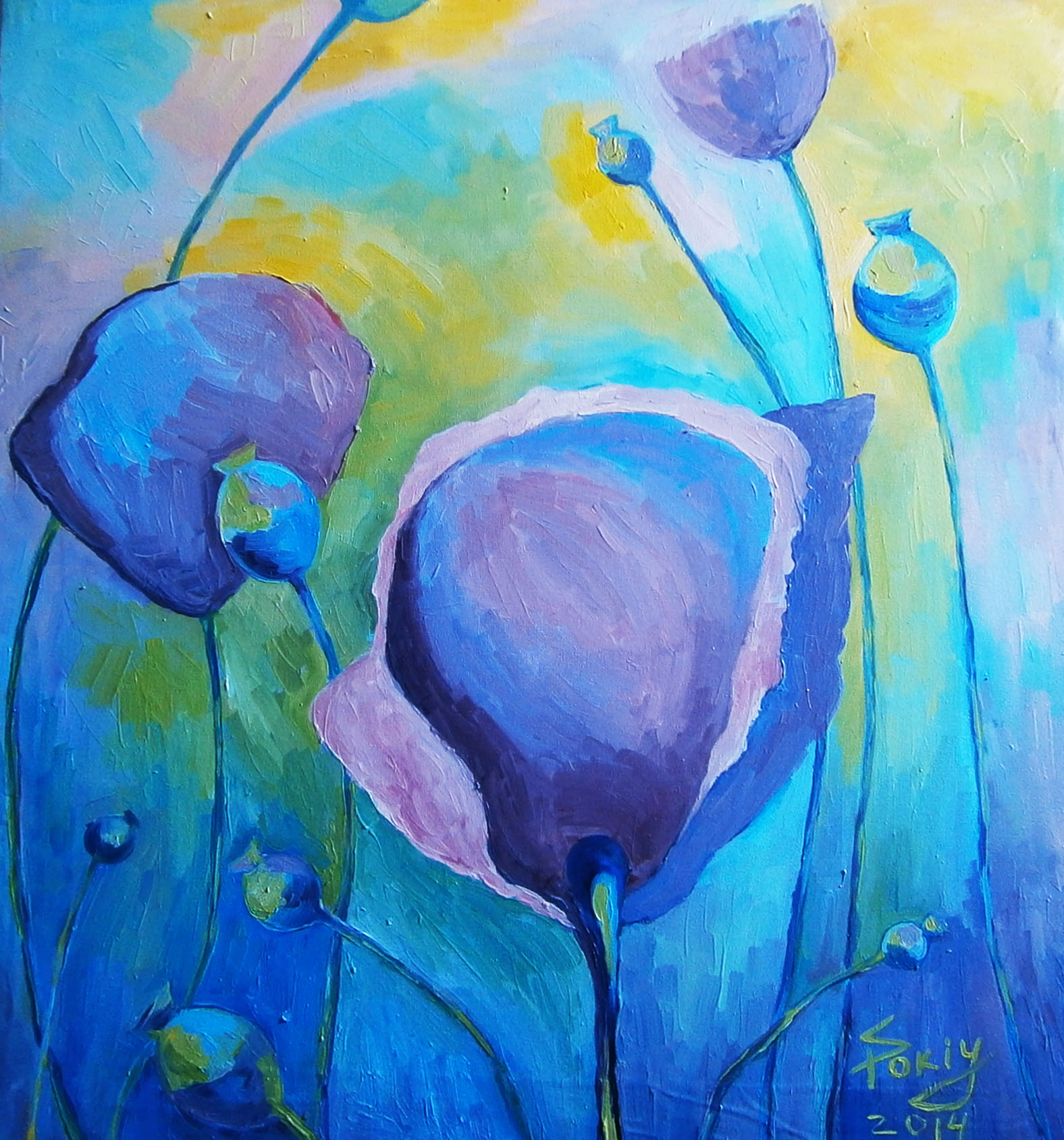 Маки 2 - Масло, холст 2014.jpg