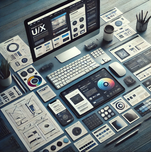 Разработка веб-дизайна: UI/UX концепт и макет