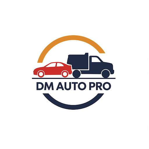 Логотип компании по ремонту автомобилей.