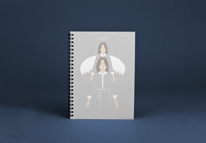 Дизайн серии блокнотов с разработкой собственных иллюстраций