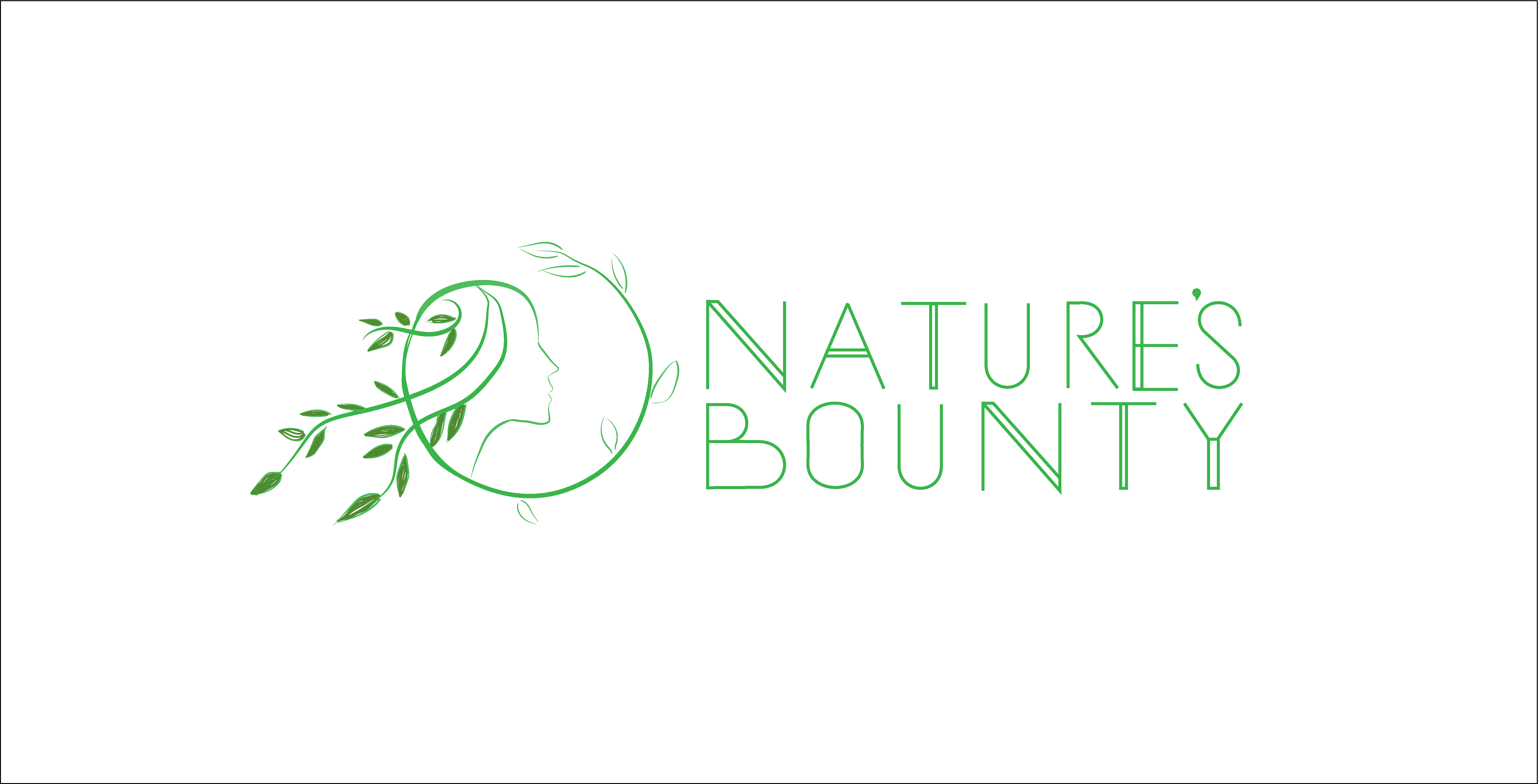 создание логотипа для бренда экологичной косметики "NATURES BOUNTY"