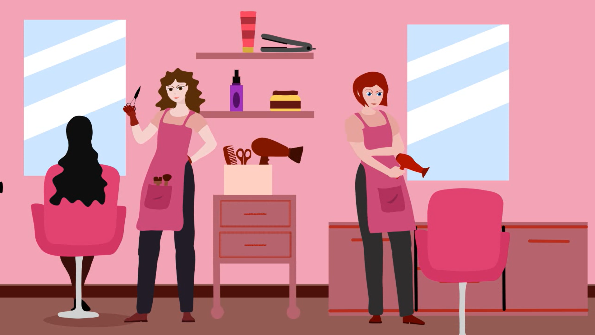 Реклама для салона красоты