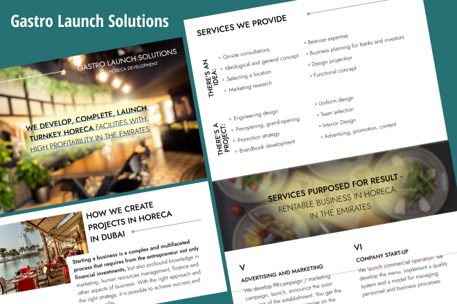 Gastro Launch Solutions