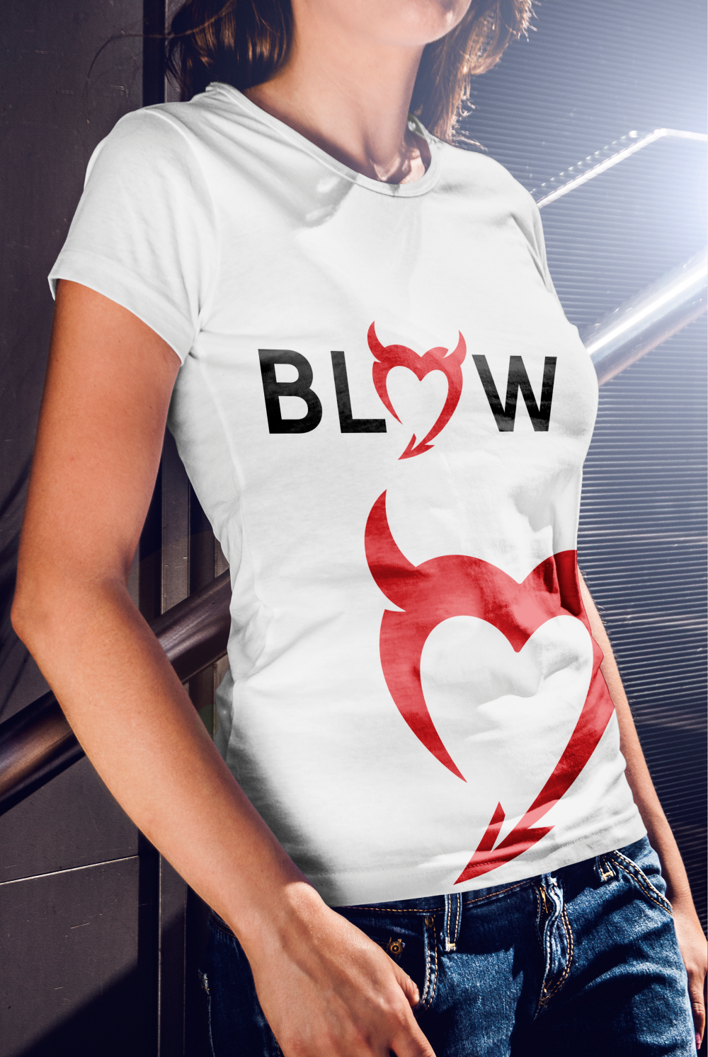 Логотип для сайта знакомств BLOW