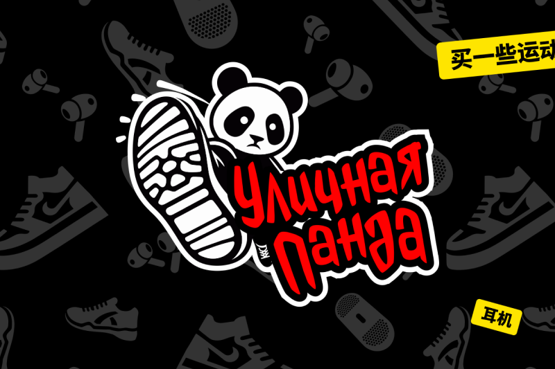 Фирменный стиль Уличная Панда