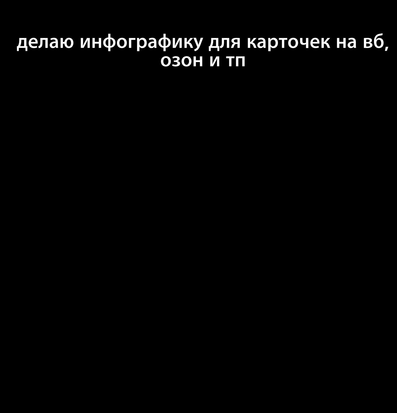 инфографика карточек на маркетплейсах