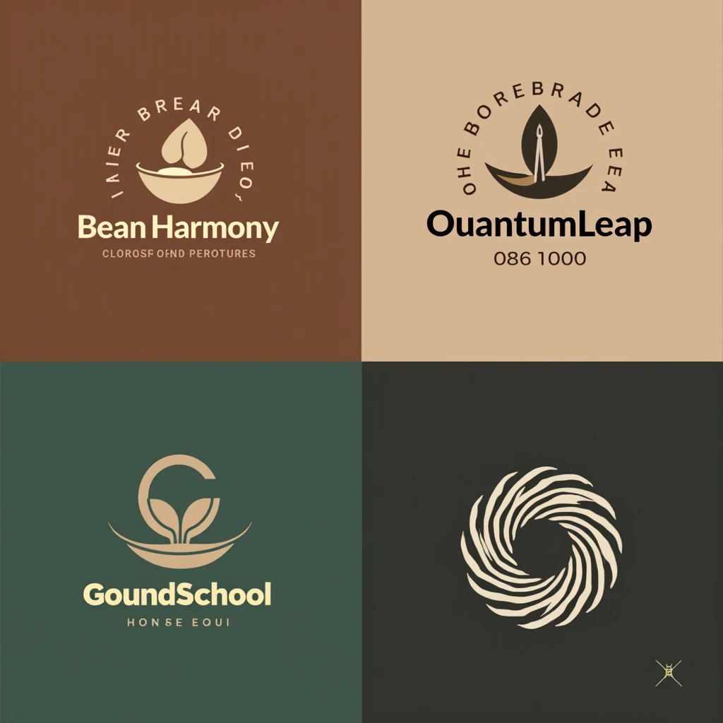 Лого для кофейни Harmony