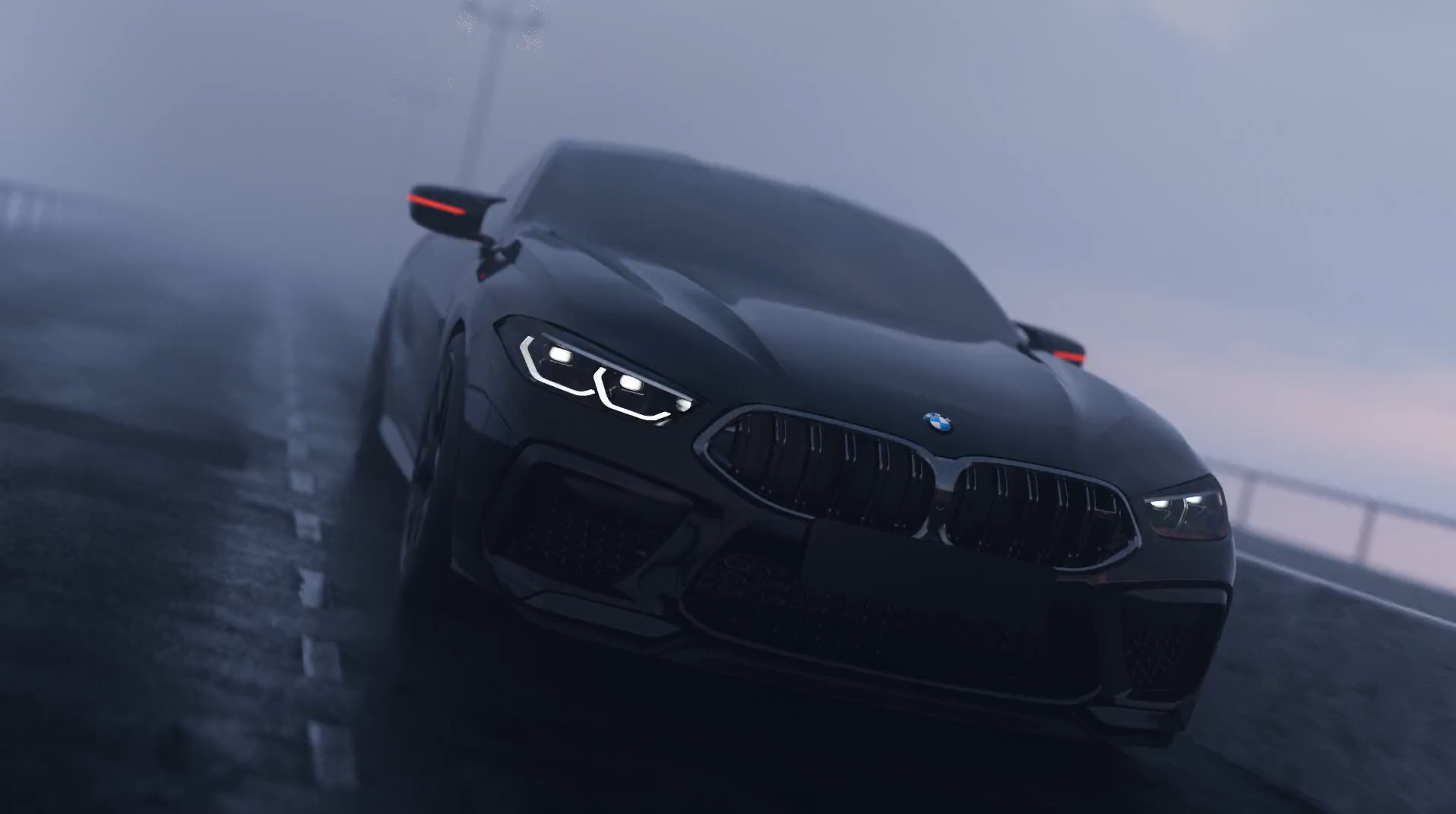 Анимация BMW M8
