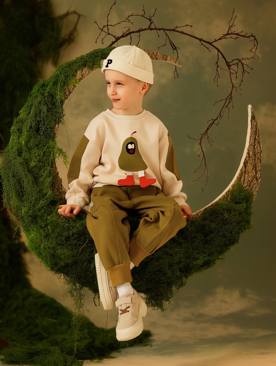 Нейрофотосессия для детских товаров  (одежда)