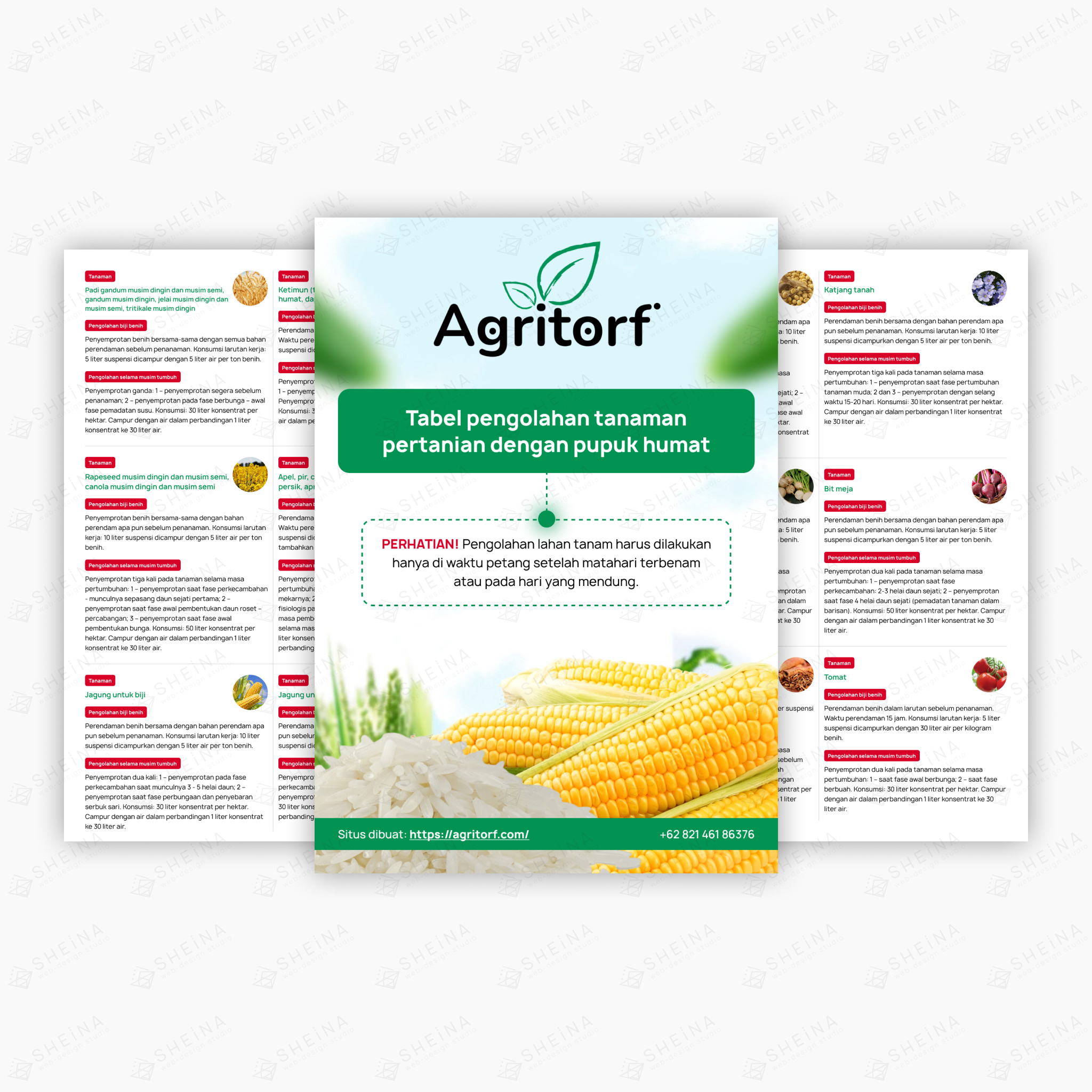 Презентация для Agritorf (инновационные удобрения), Индонезия