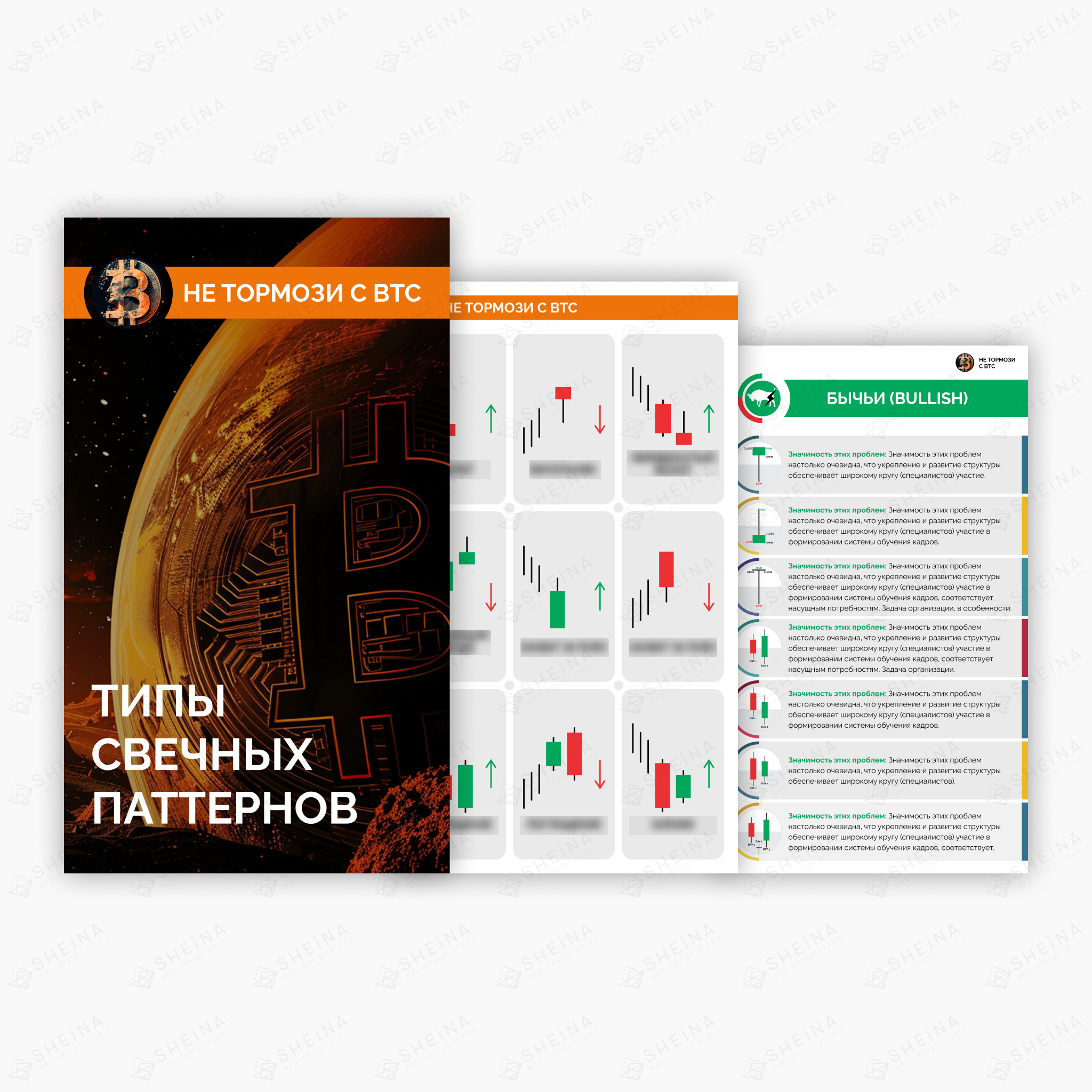 Дизайн листовок для Не Тормози с BTC