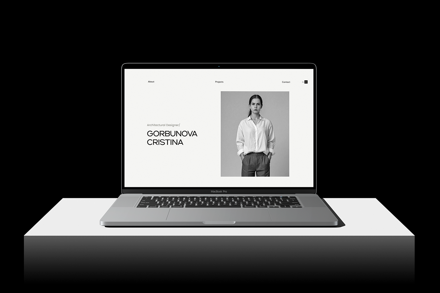 Лендинг-портфолио для Архитектурного дизайнера