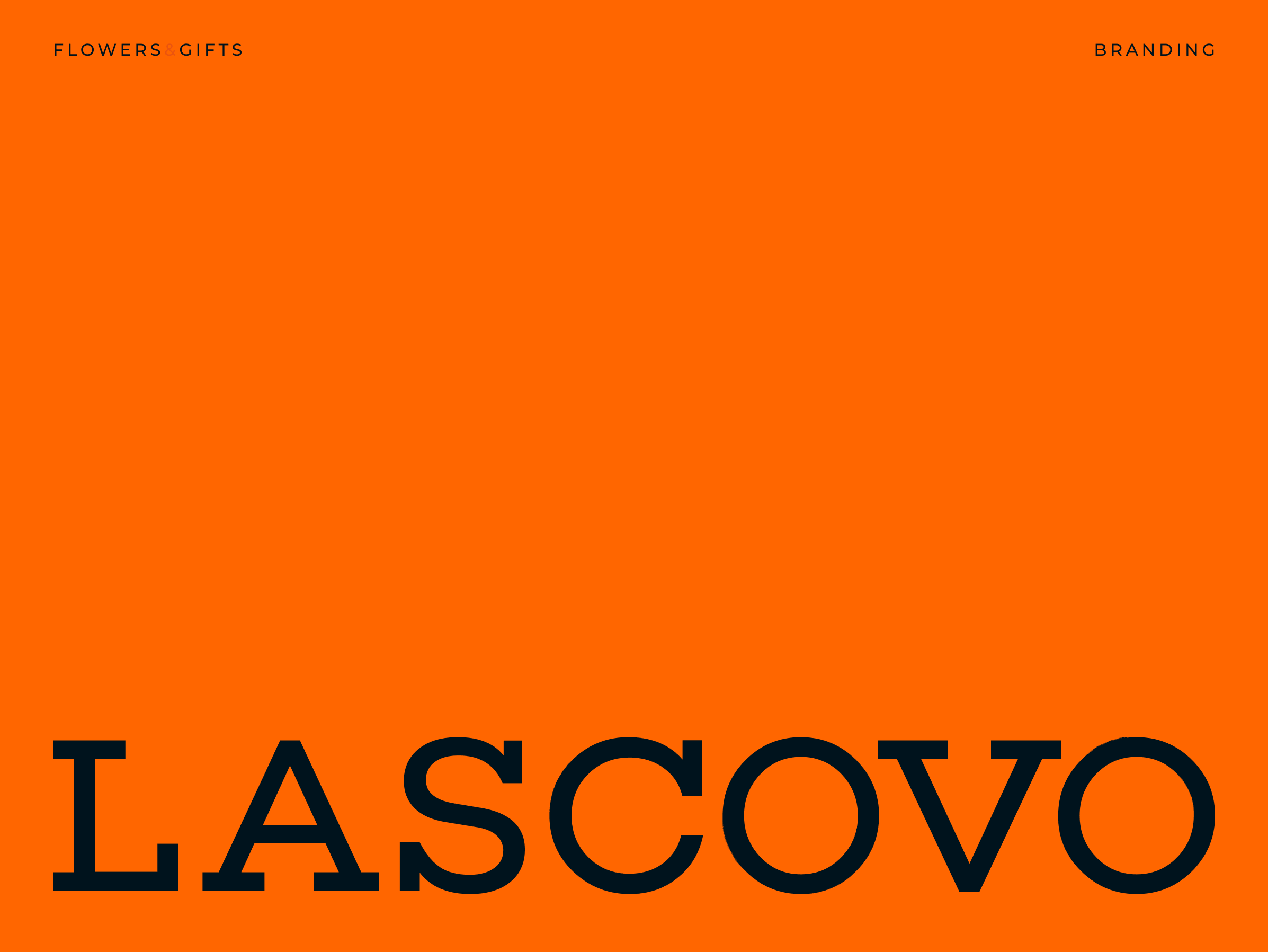 Айдентика для цветочного ателье в Москве