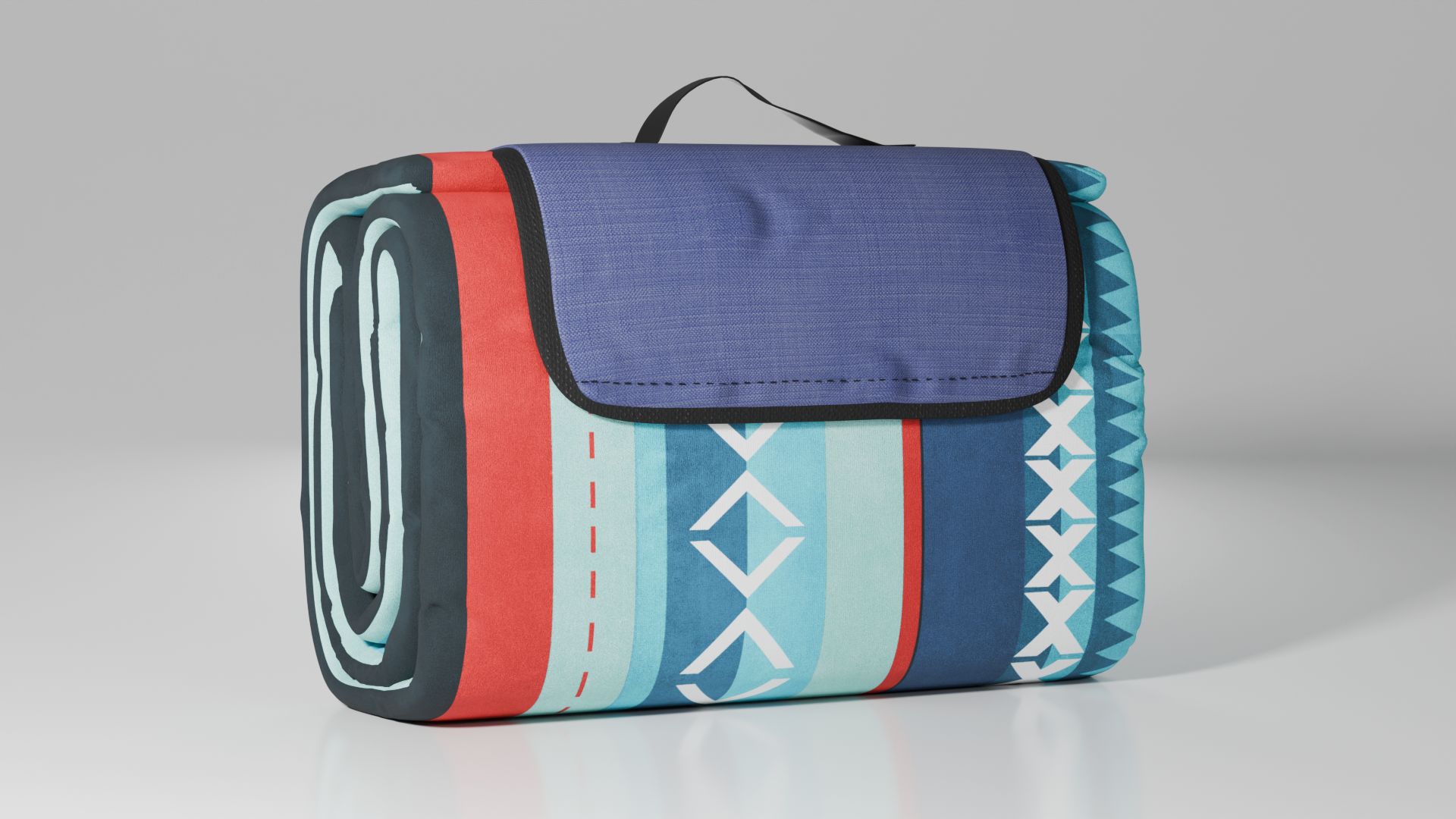 3D пляжный коврик