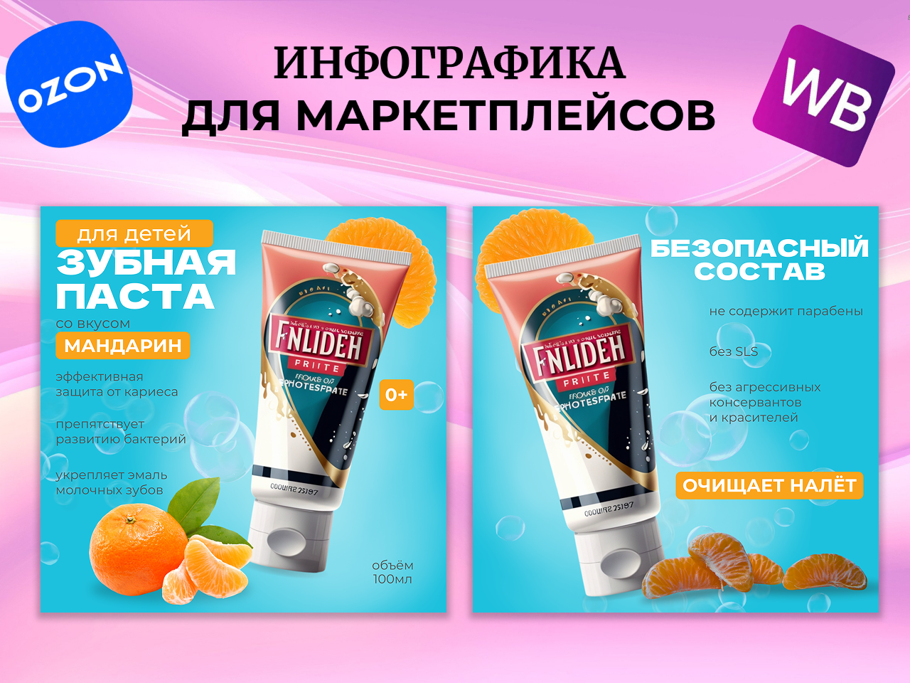 Инфографика для маркетплейсов