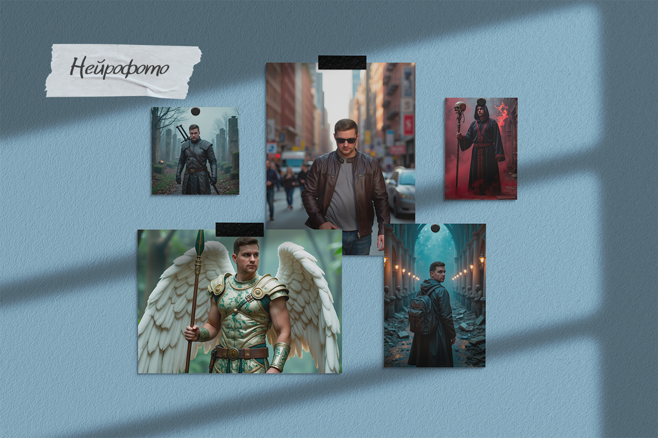 Нейрофотосессия. Демонстрация стиля и возможностей