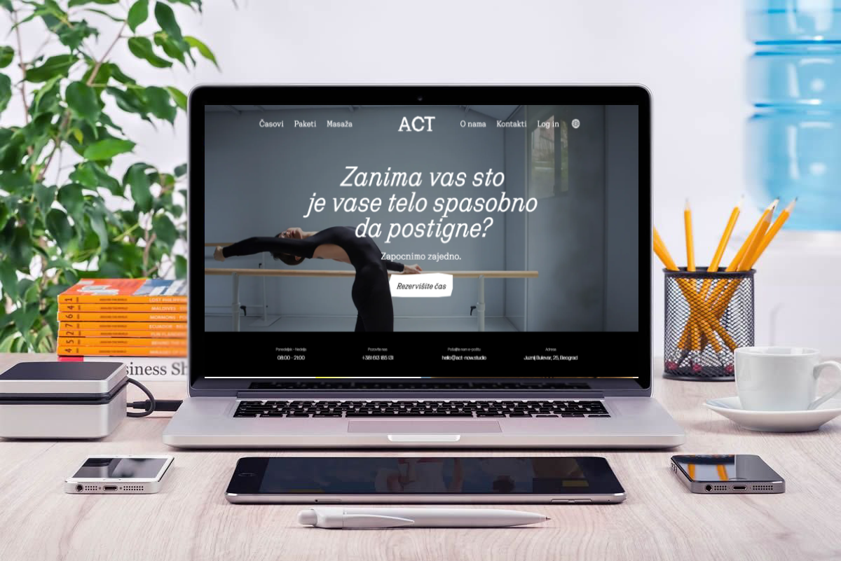 Корпоративный сайт act-now.studio