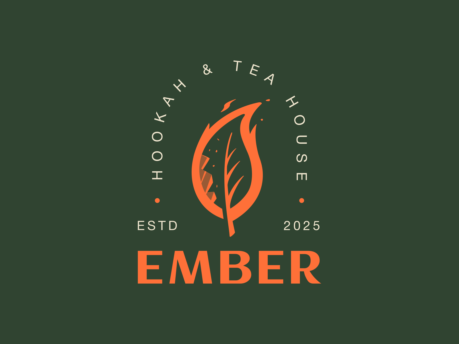 Логотип для кальянной Ember