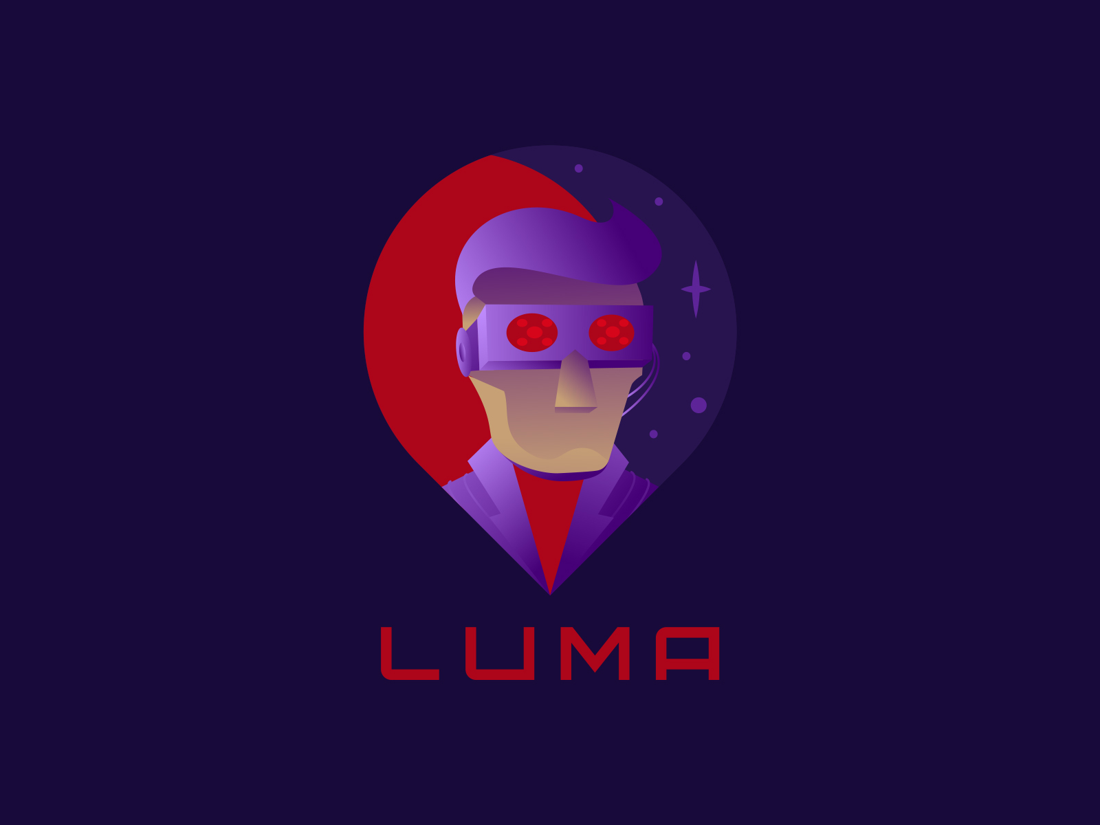 Разработка логотипа для кальянного таба - Luma tobacco