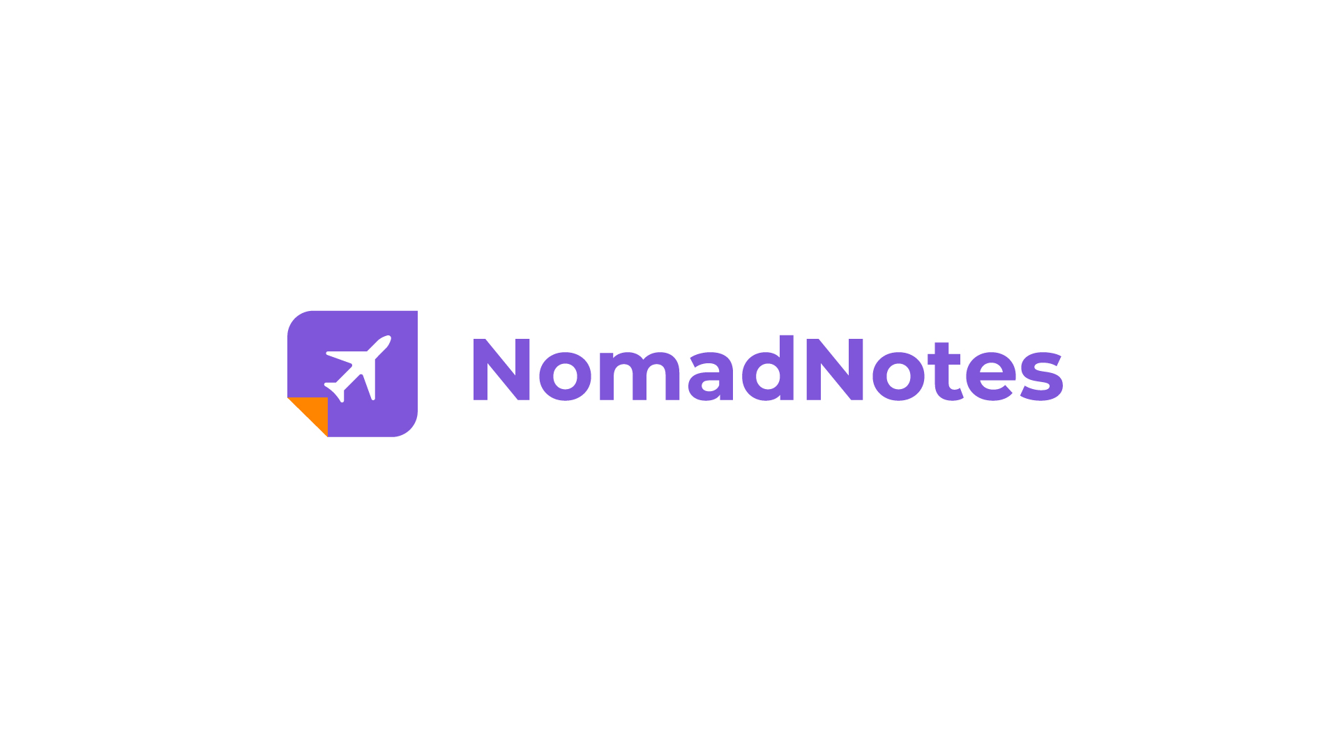 Логотип для заметок путешественника Nomadnotes.io