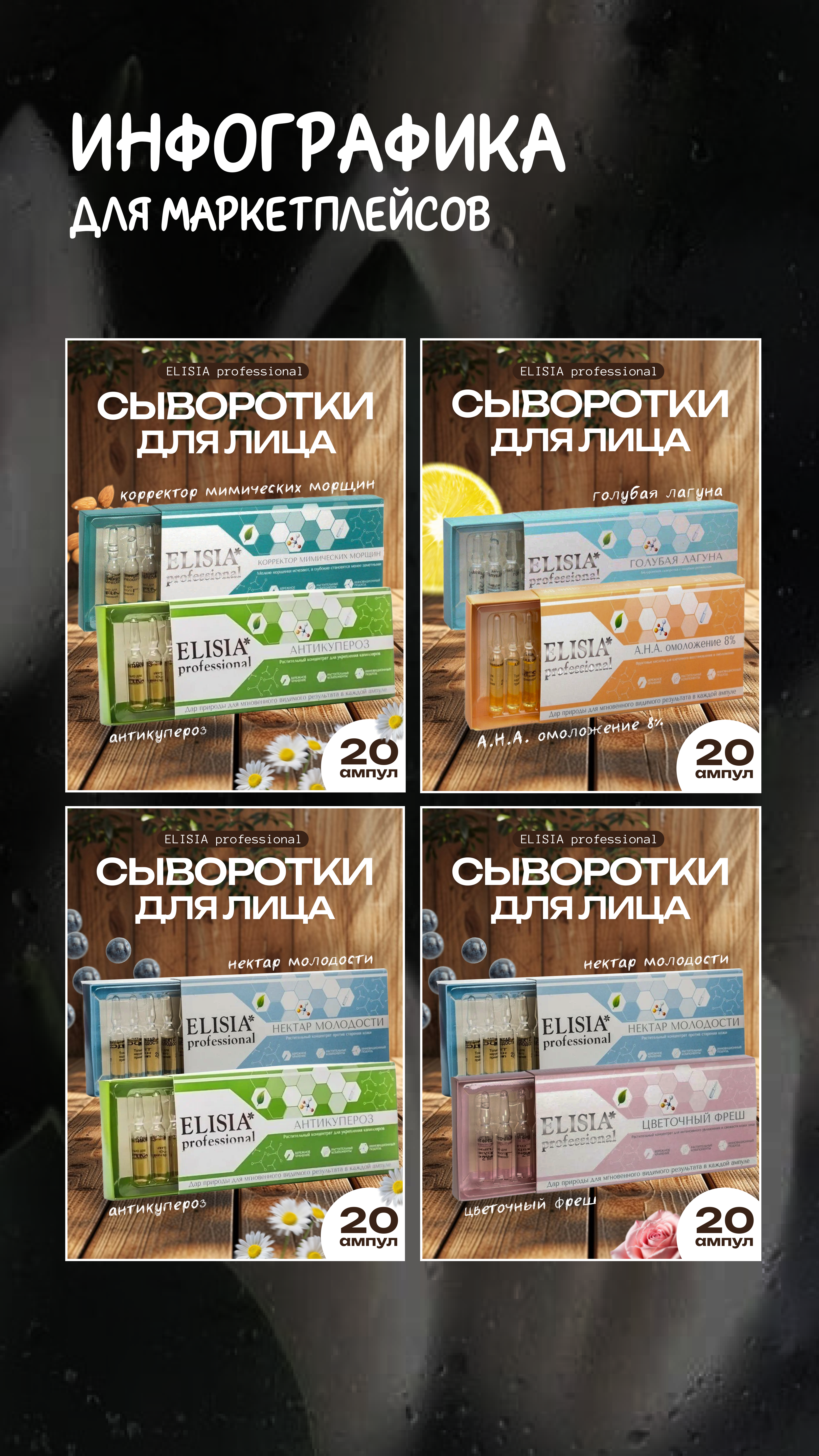 Инфографика | Дизайн карточек товара