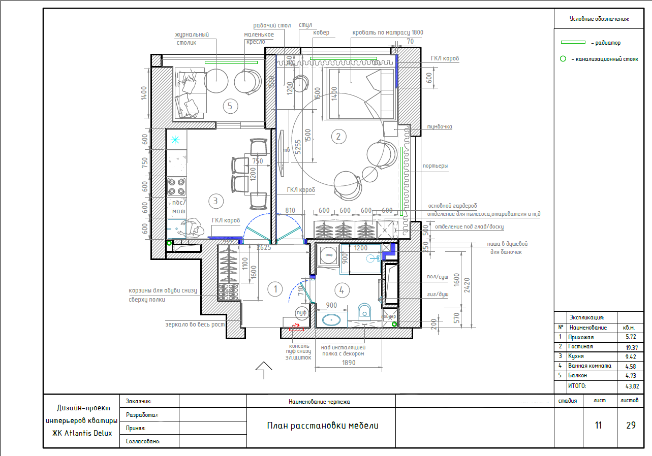 Дизайн - проект Атлантис