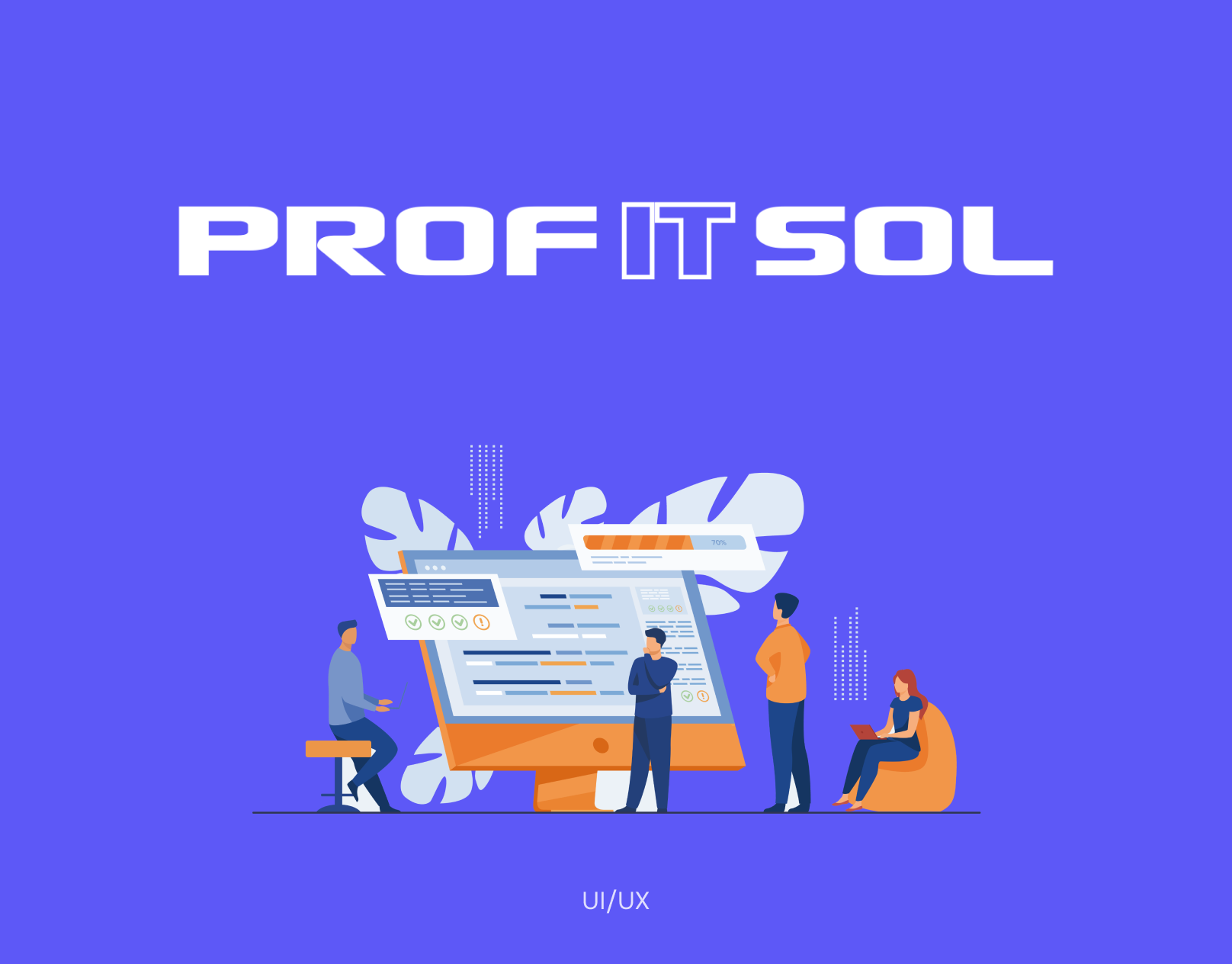 Корпоративный сайт для компании Prof it sol