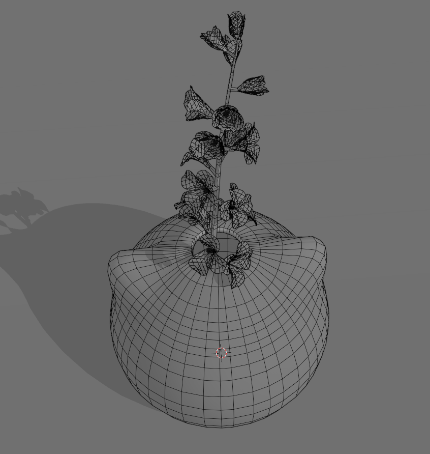 Моделирование вазы под реалтайм движок