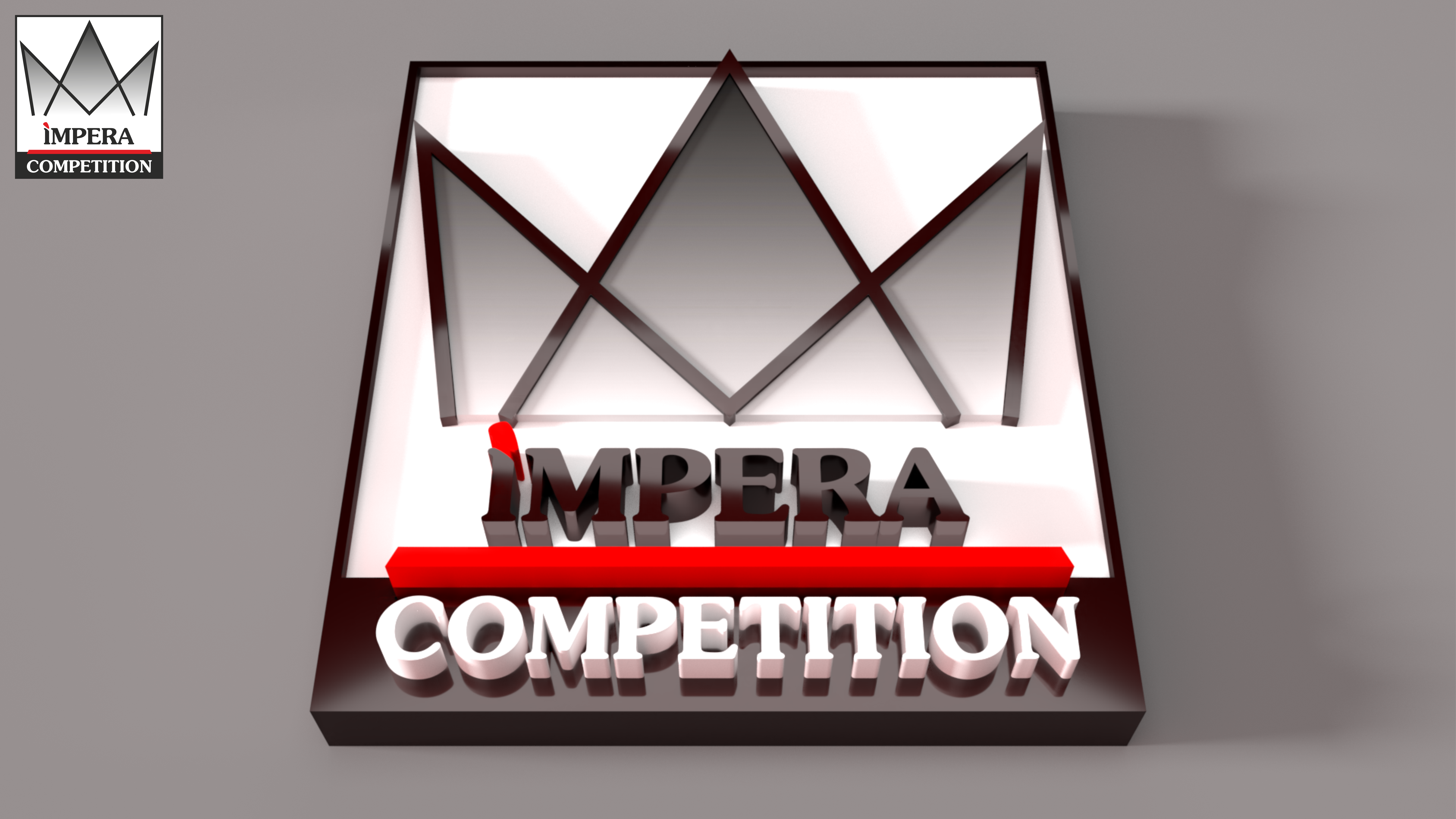 3D логотип Impera Competition