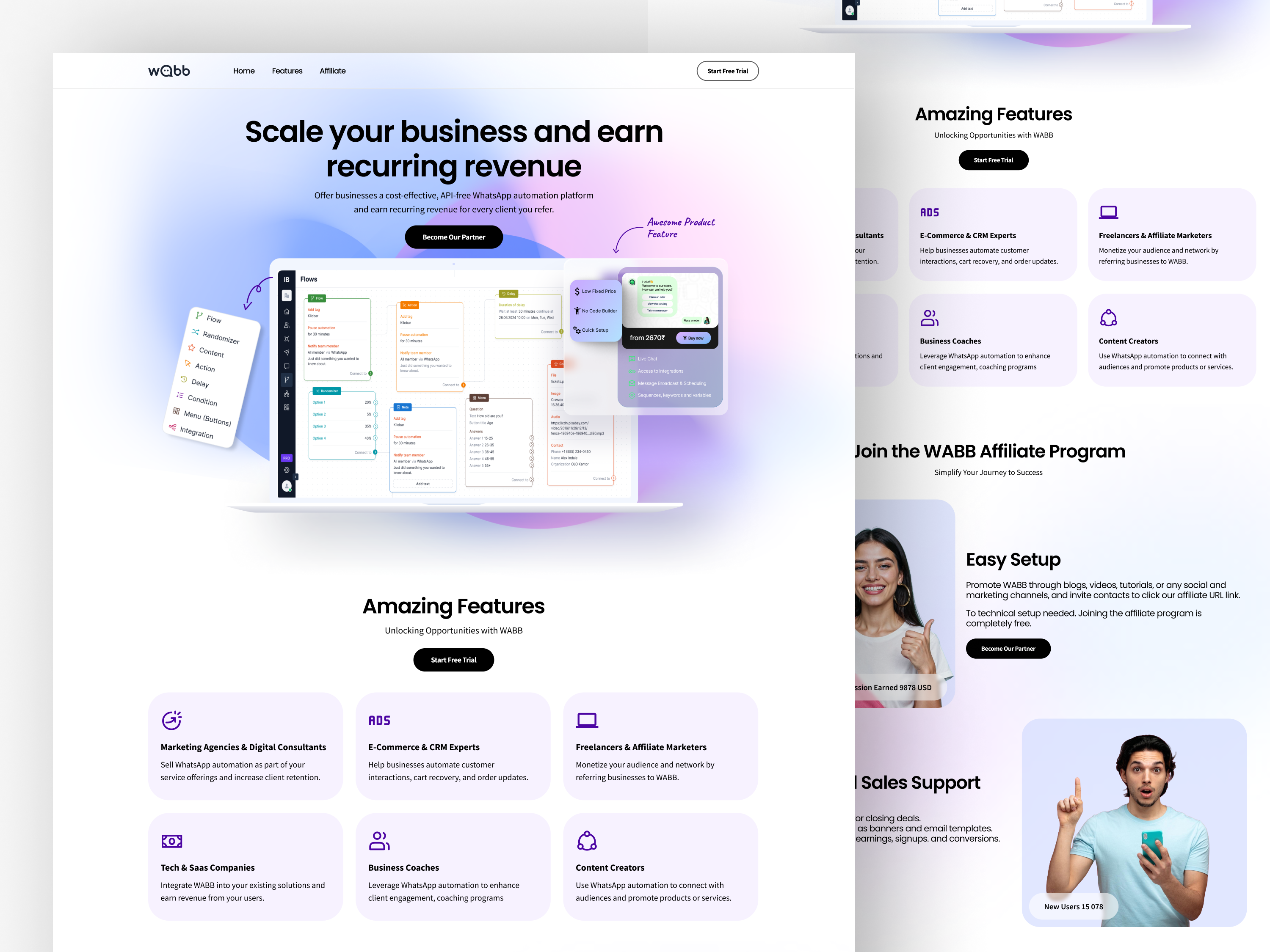 Chatbot Affiliate Partner Site