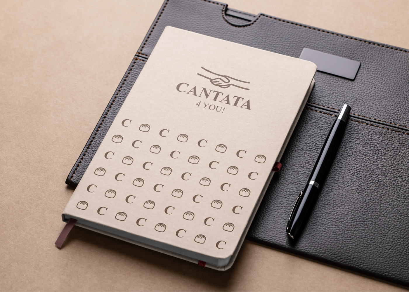 Разработка фирменного стиля для HR-отдела галереи кофе, чая и сладостей Кантата (в рамках обучения)