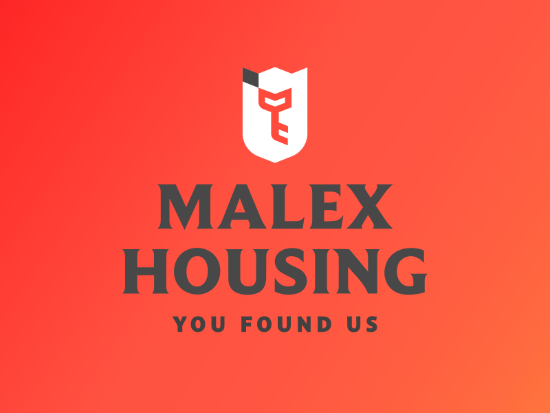Разработка логотипа агентства недвижимости Malex Housing