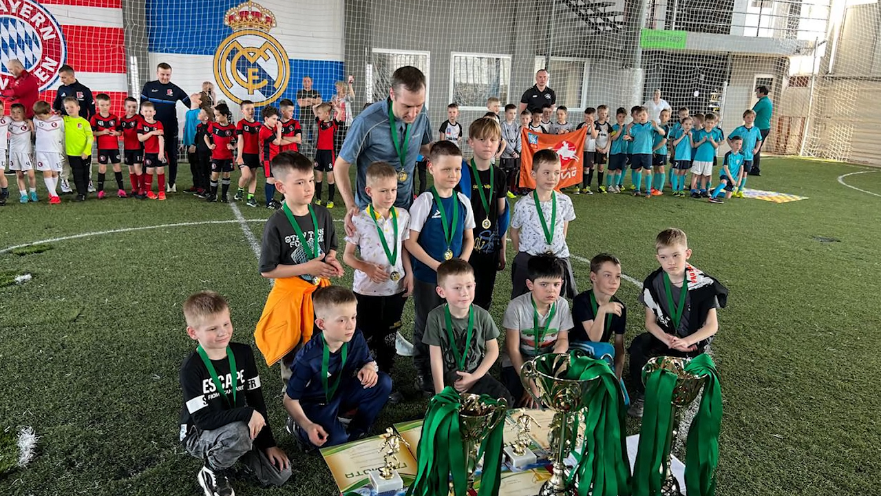 Выезд детской футбольной команды