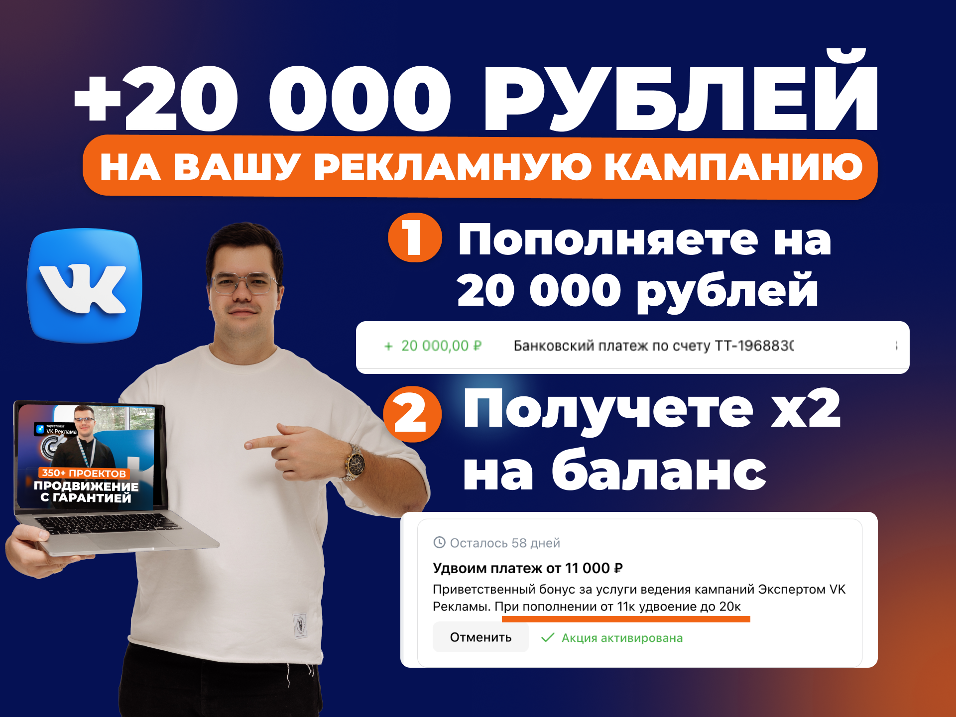 Умножение рекламного бюджета для новых рекламодателей