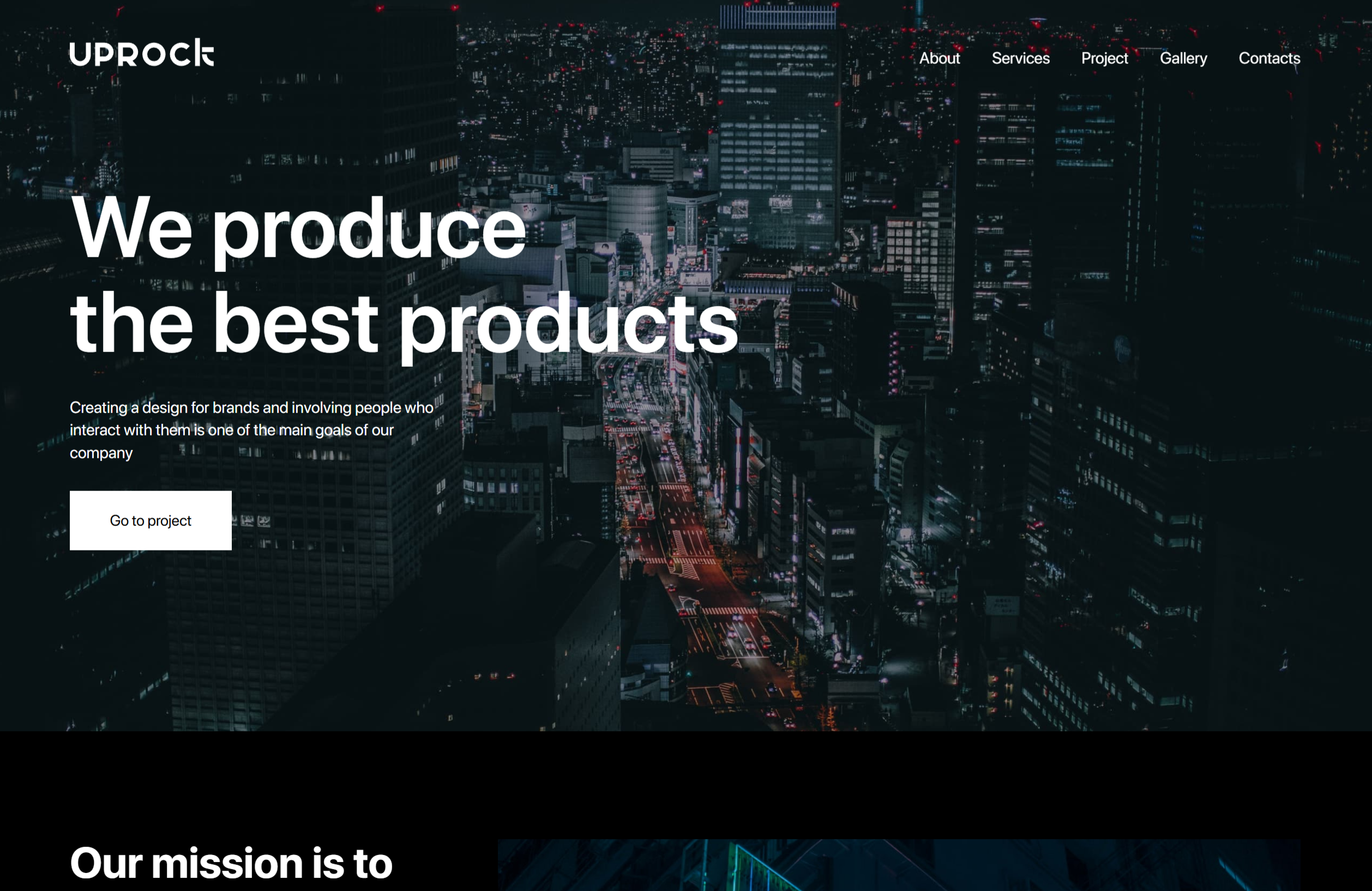Разработка учебного проекта на Webflow