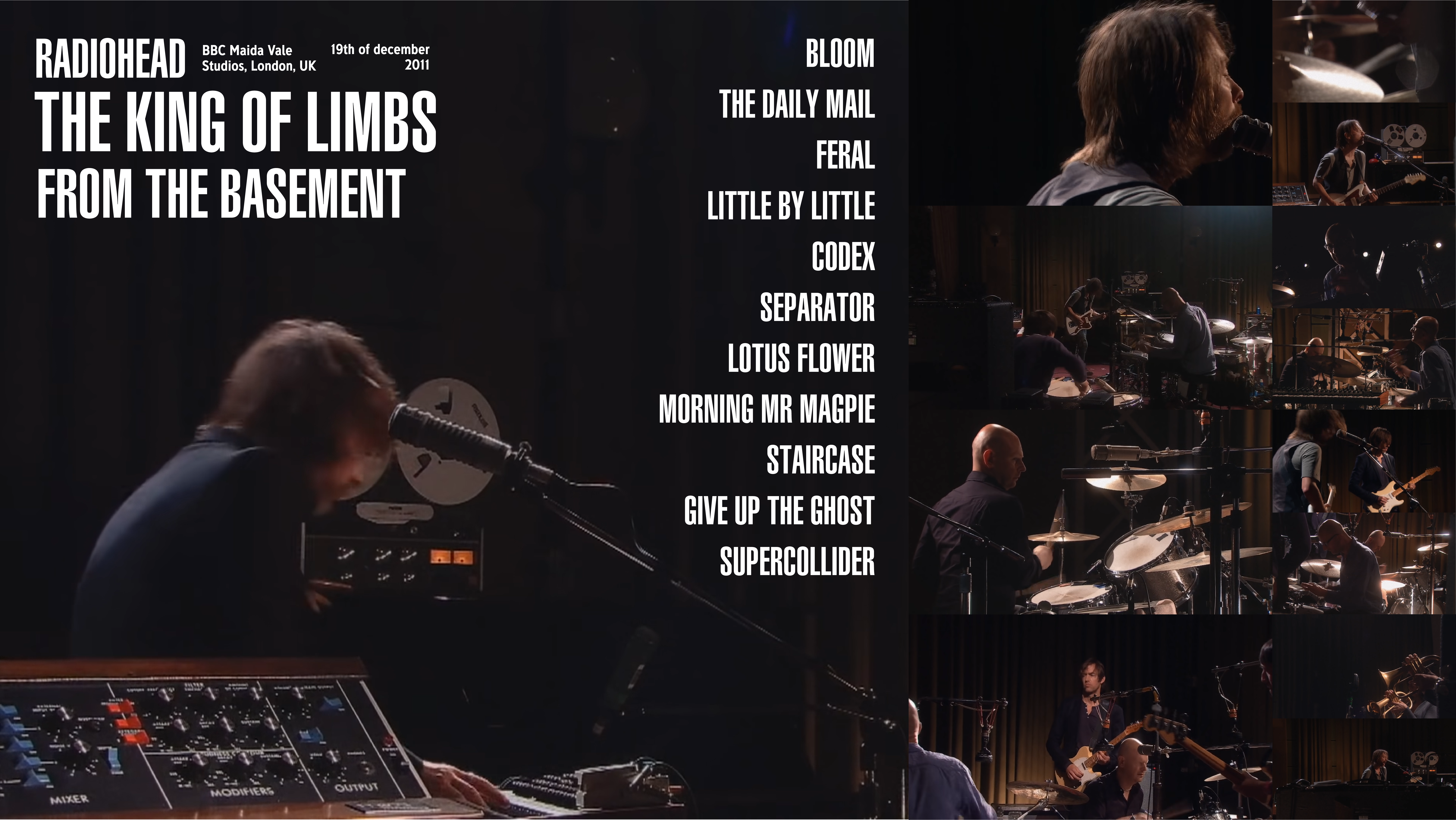 Постер "Radiohead The King Of Limbs From The Basement"
