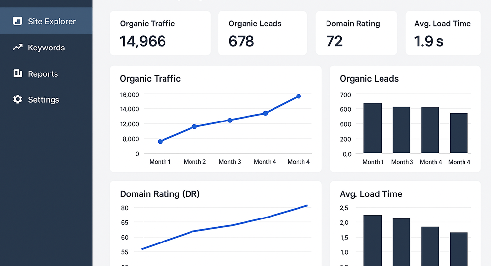 SEO, UGC и техническая оптимизация для B2B SaaS-проекта