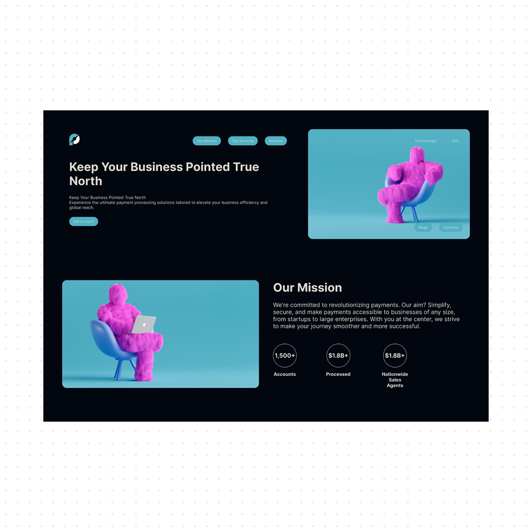 Landing page