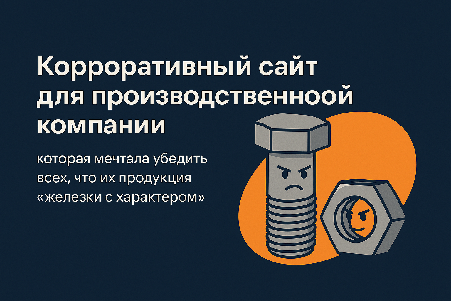 Тексты для корпоративного сайта производителя "железок с характером"