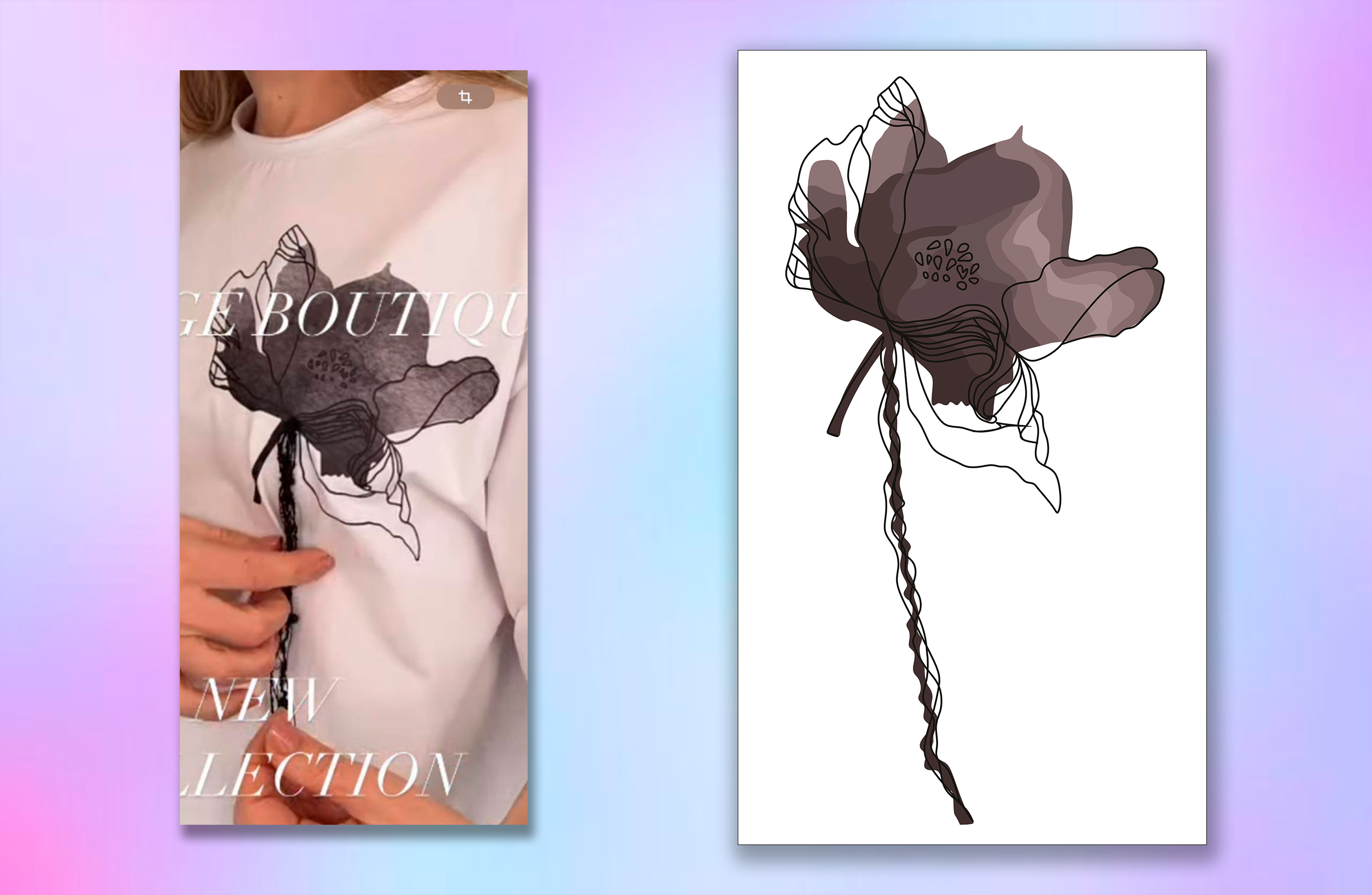 Отрисовка в векторе по фото