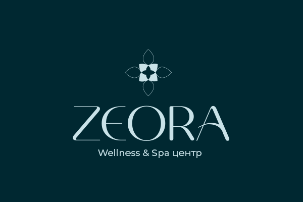 Логотип и визуальный стиль для ZEORA Wellness & Spa