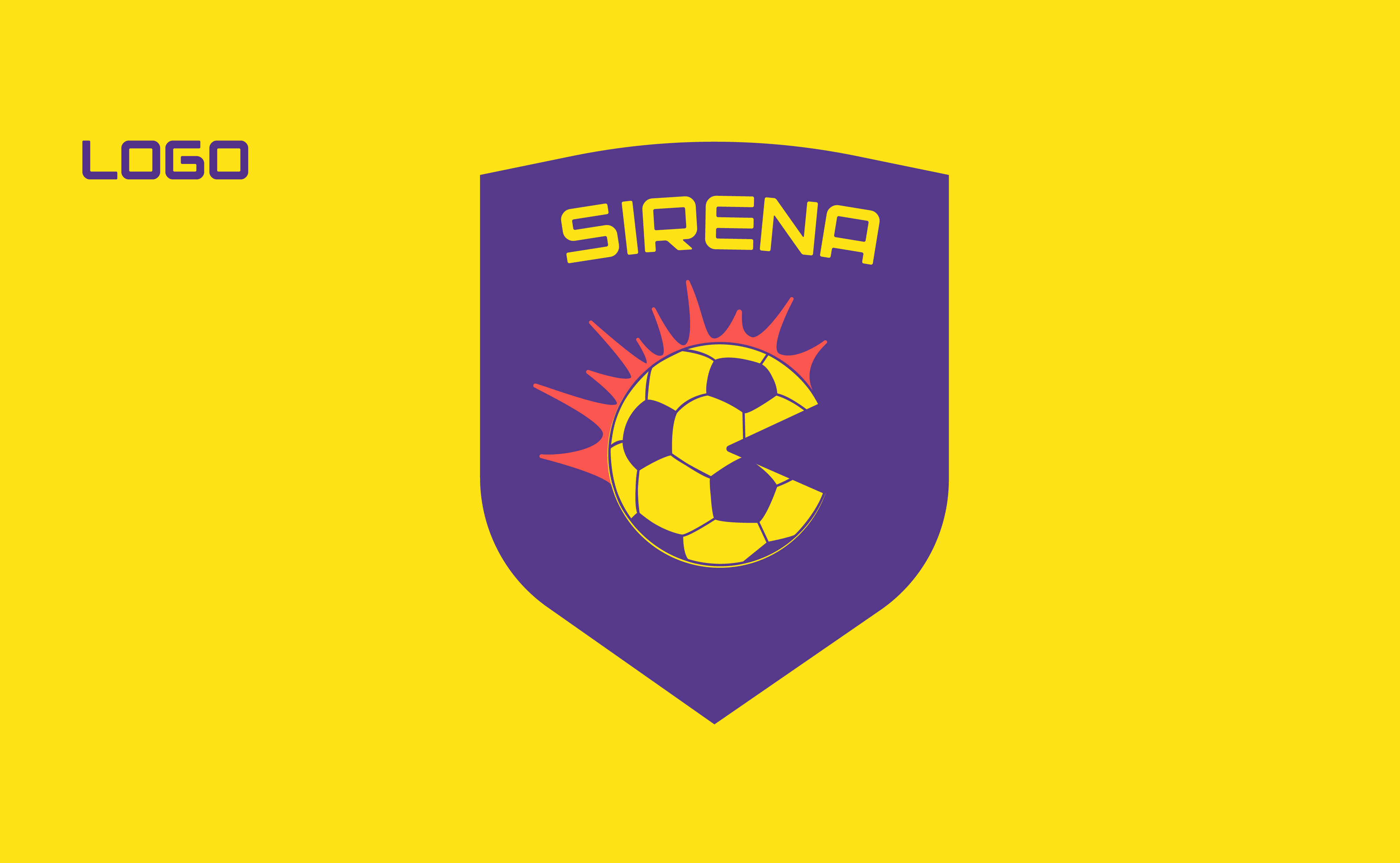 Участие в Мегахакатоне. Разработка фирменного стиля для футбольной команды креативной студии СИРЕНА.