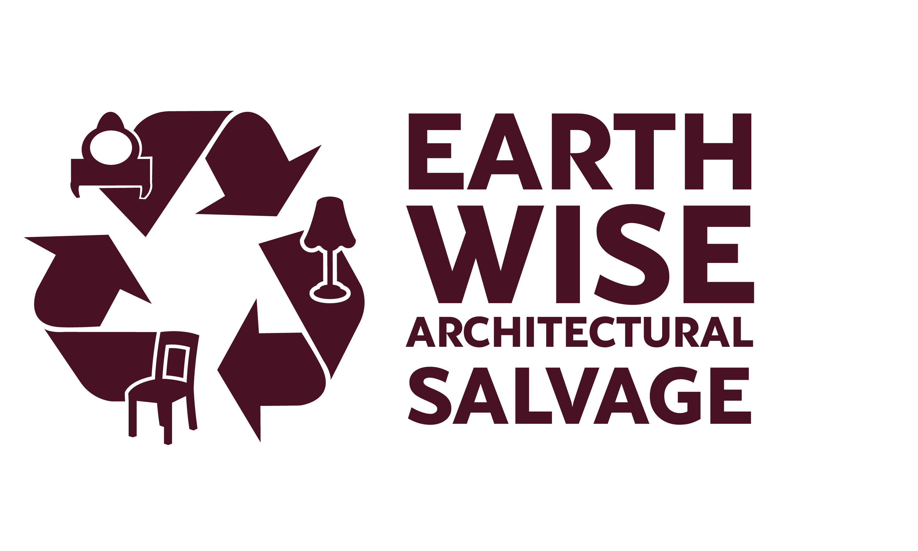 Разработка логотипа для магазина Earthwise Architectural Salvage.