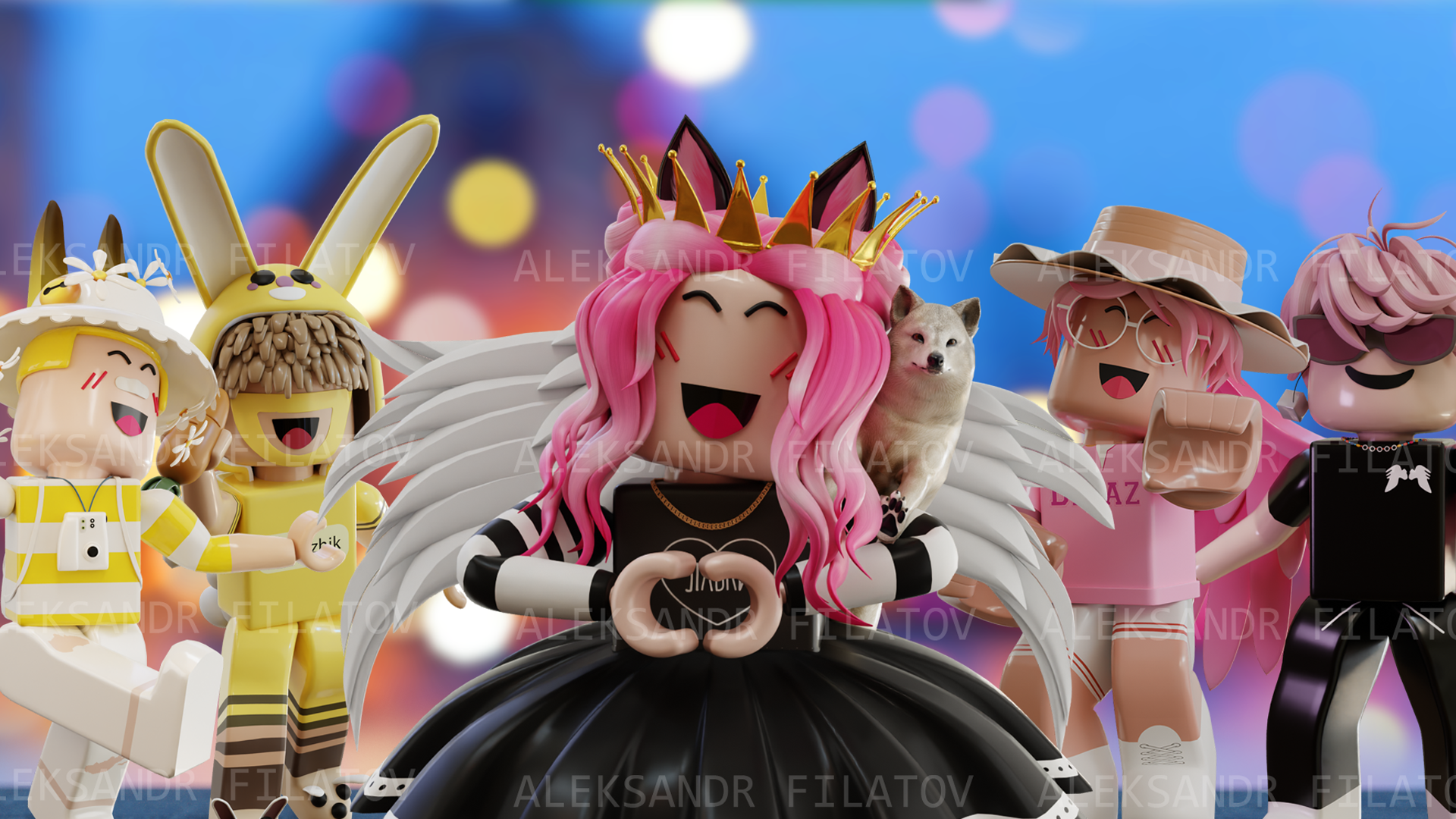 Роблоксеры Конфитрейд